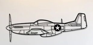 P51 wall art